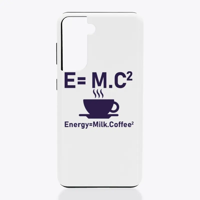 Energy=Milk and coffee